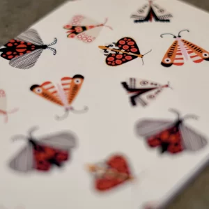 BUTTERFLY WRAPPING PAPER PER SHEET