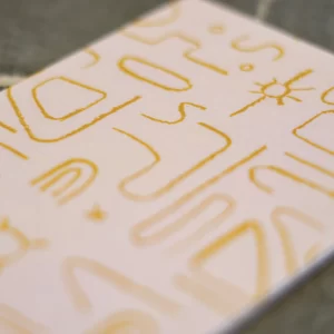 SCRIBBLE WRAPPING PAPER PER SHEET